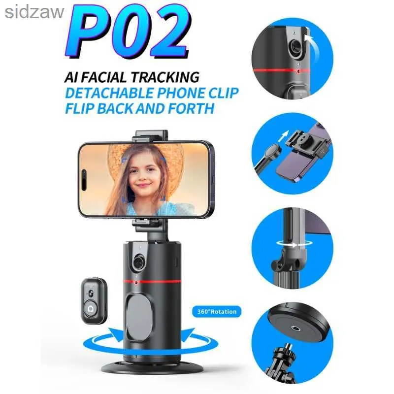 Selfie Monopods Universal Handheld Universal Joint TripoD Stabilizer Selfie Stick Filling Light Wireless Bluetooth efter linshandhållen PTZ Stabilizer WX