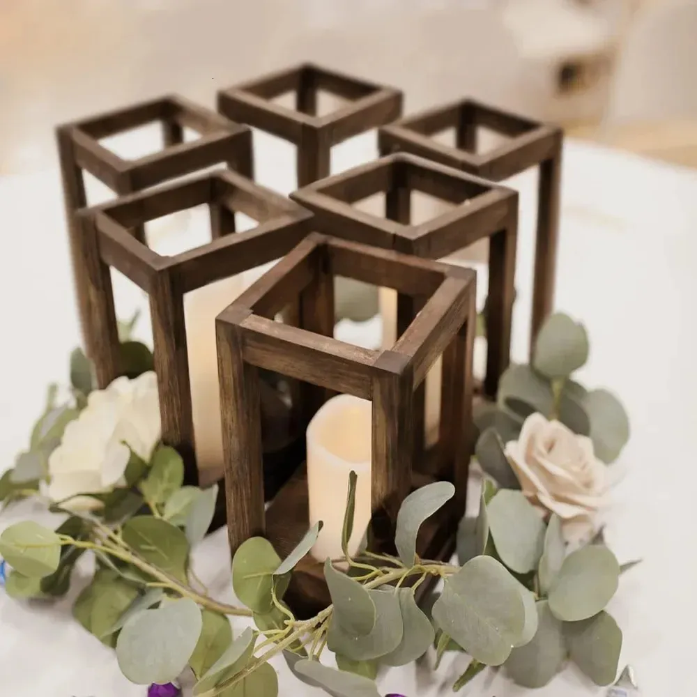 Wooden Wedding Lantern Centerpiece Rustic Table Decoration Candle Holder  Country Barn from Dhgate Candle Holders - price 213.26, image size:1000x1000