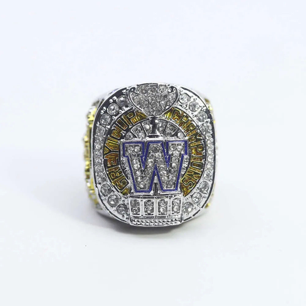 ZLCP Band ringen 2021 CFL Winnipeg Blue Bomber Football Gray Cup Championship Ring C1NL