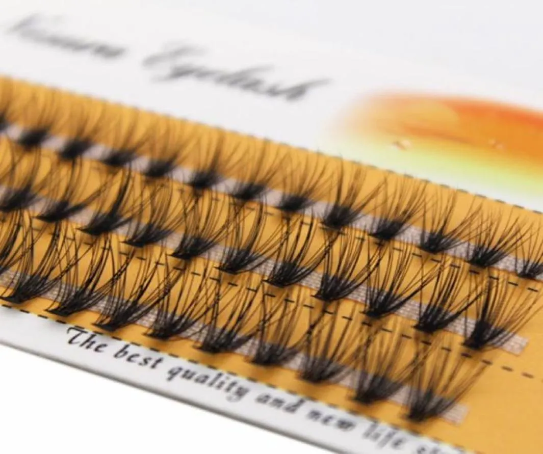 8910111214mm Natural Soft False Eyelash Extension Deluxe Lashes VOLUME Flase Eyelashes Fans 3d Eyelashes2469893