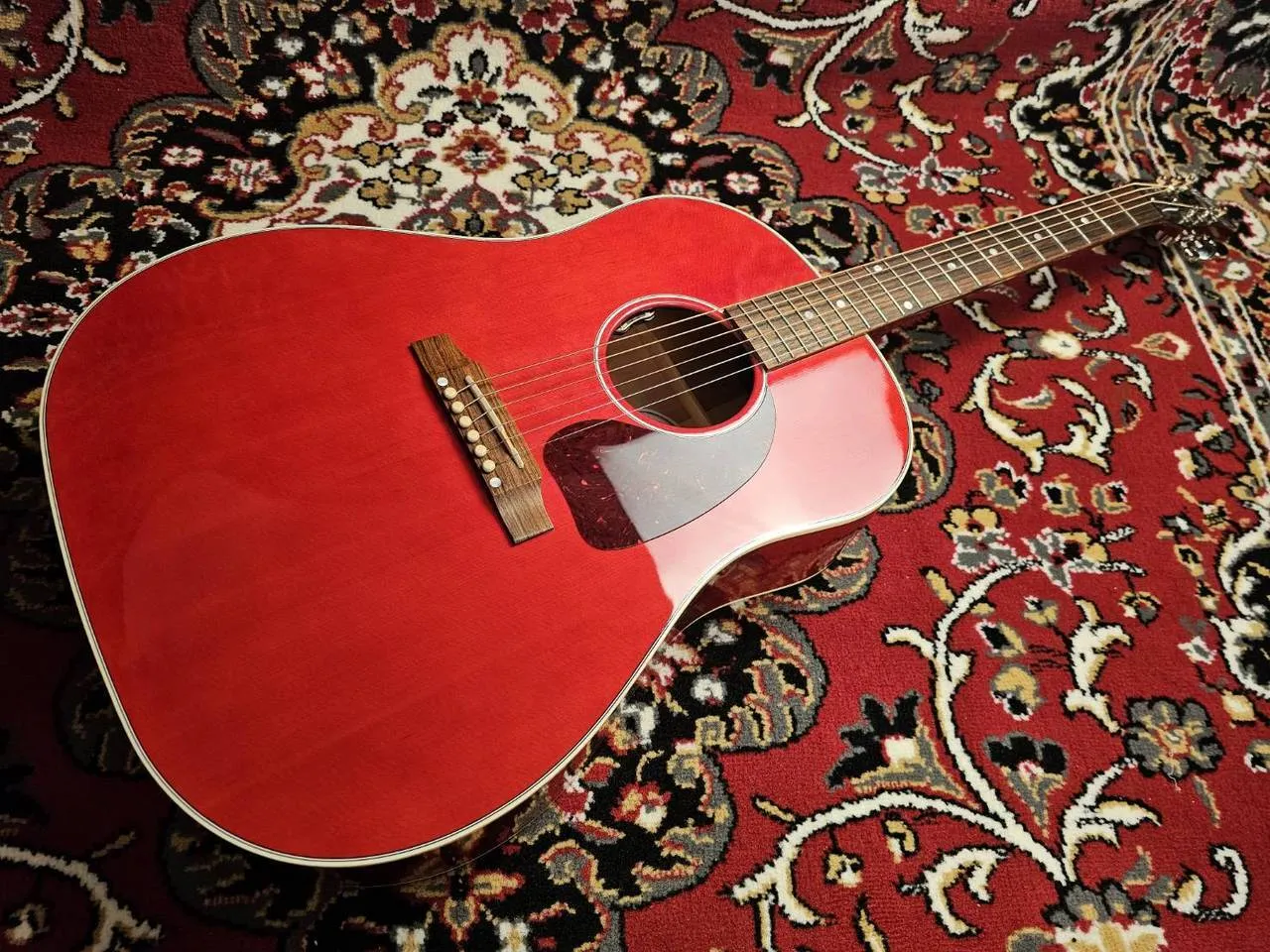 J45 standard cherry Acoustic Guitar