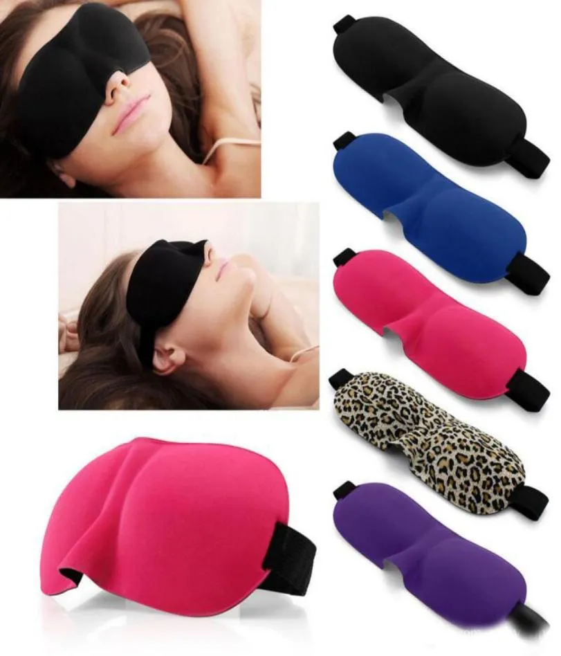 3D Sleep Mask Natural Sleeping Eye Mask Eyeshade Cover Shade Eye Patch Blindbind Travel Eyepatch 13 Colors1113644