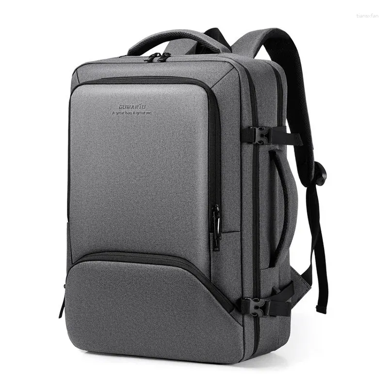 Zaino 17.3''USB Port Multifunzionale Laptop Business per uomini Borsa da viaggio all'aperto Oxford Waterproof grande Aiuto School Bag