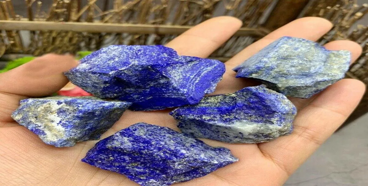 100g Natural Lapis Lazuli Raw Gemstone Rough Quartz Mineral Specimen Original Stones Healing1100767