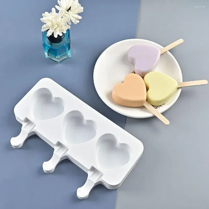 Backformen Eiscremeform Silikon Eis am Stiel Schimmelpilze Freeze Maker Dessertform Form für Kakkenwerkzeuge
