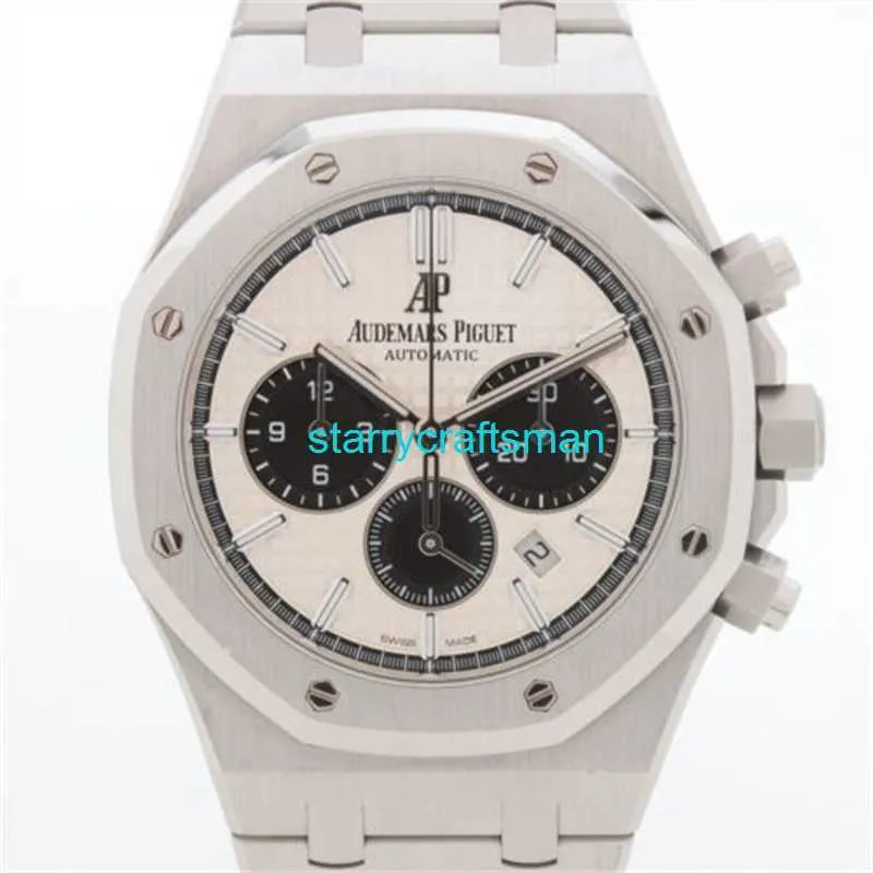 Relojes de lujo APS Factory Audemar Pigue Royal Oak Chronograph 26331st OO.1220st.03 SS en Silver Dial Stzs