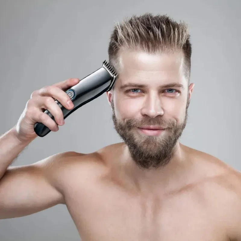 Nuevo 2024 Trimmer Cabello Barba Cuerpo Delantero Hombres de tela Ear oreja de bigote eléctrico Cortero de corte Mens