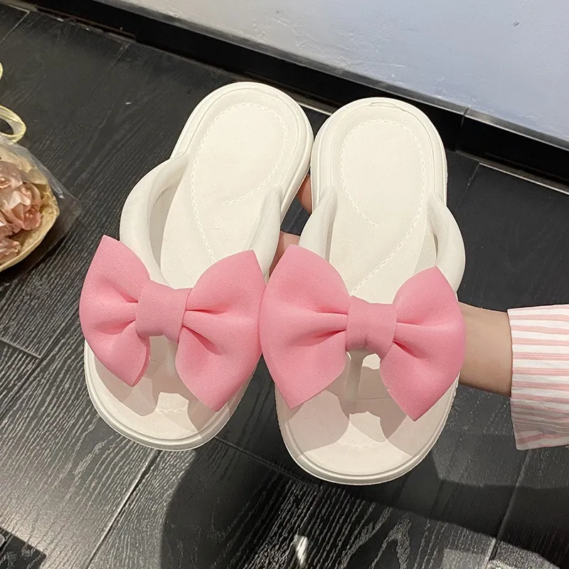 Eva Pantoffeln mit niedlichen Bug rosa grünen Gummi Flats Flip Flops für Frauen Damen Mädchen Sommer Sandalen Strandzimmer Schuhe weich