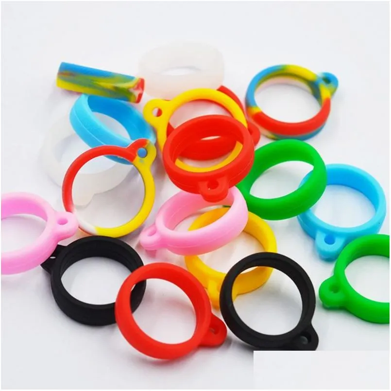 Other Household Sundries 1M 16Mm 18Mm 20Mm 40Mm Sile Lanyard Band Sil Necklace O Ring Clips For Disposable Pod Kit Flat Battery String Dhkd4