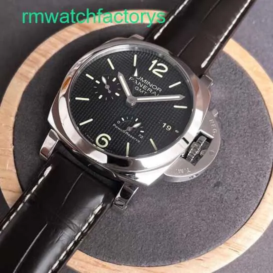 人気の腕時計パネライ照明器1950シリーズ自動機械鋼のメンズウォッチデートディスプレイPAM00537自動機械ゲージ42mm