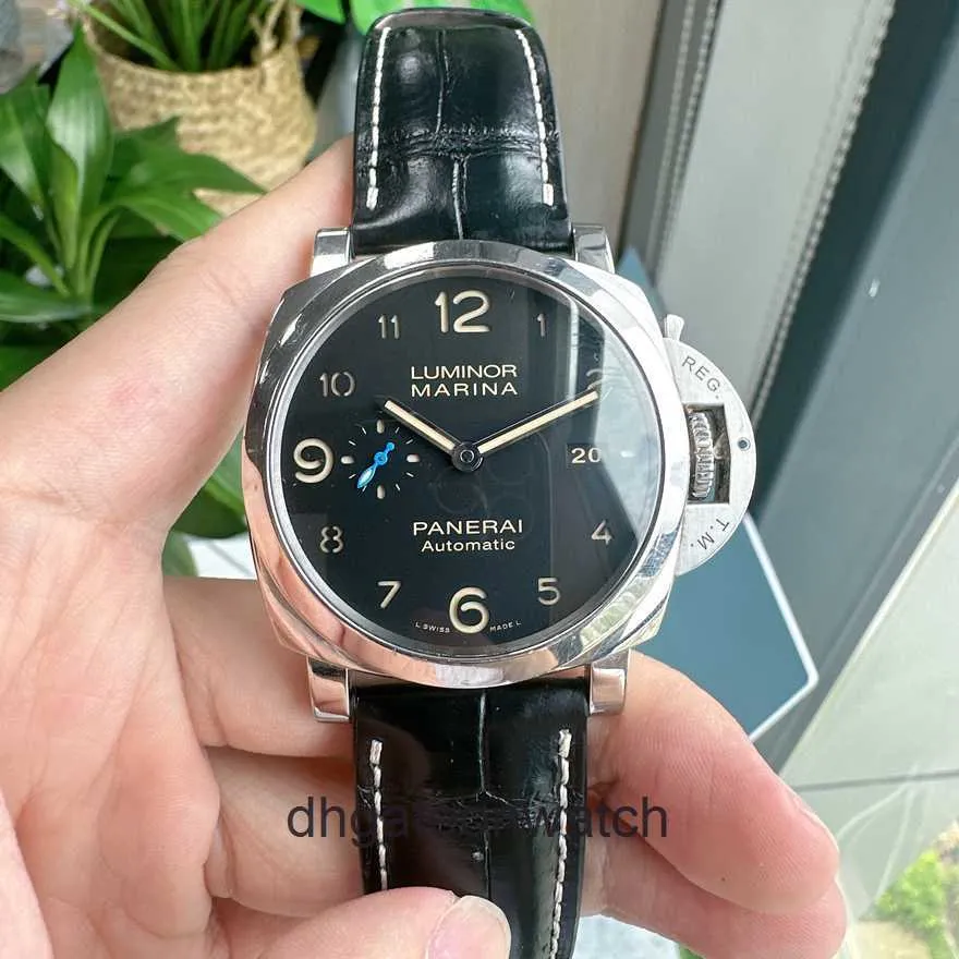 Peneraa High End Designer Watches For Flash på 63000 RMB -serien PAM01359 Titta på Mechanical Mens Watch Original 1: 1 med riktig logotyp och låda