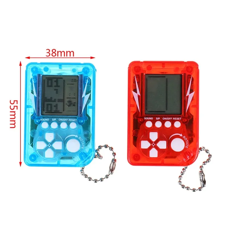 Mini Classic Game Machine Children's Handheld Retro Nostalgic Mini Game Console mit Keychain -Videospiel