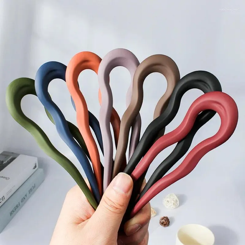 Hair Clips Fashion Sticks Fork Hairpin Elegant Women Clip Pins Girls Hairpins Bun Maker Headwear Accessories