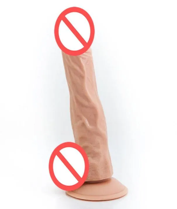 Kunstmatige rubber penis realistische grote dildo siliconen lul met zuignap enorme dildo pik volwassen seksproducten seksspeeltjes voor vrouwen5746730