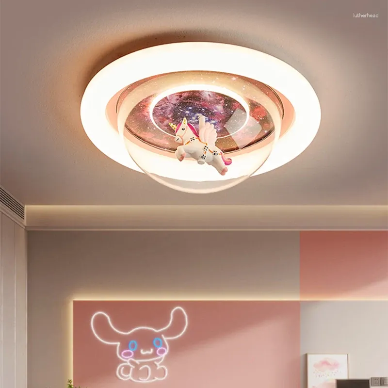 Ceiling Lights Creative LED Aisle Celling Lighting Round Cute Lamps Indoor Light For Children Bedroom Study Dining Room