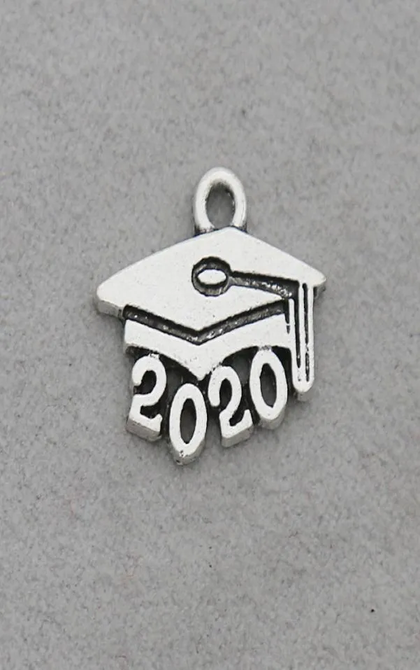 HAEQIS Fashion Alloy 2018 2019 2020 2021 2022 Trencher Cap Charms Graduation School Gift Charms 1418mm AAC12454899043