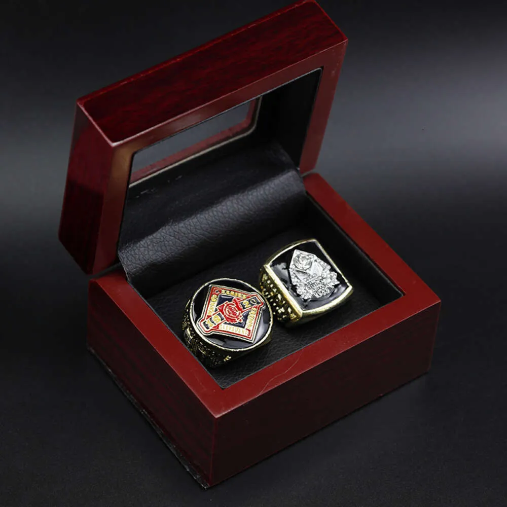 BZVA Band Rings 1920 1948 Cleveland Indian MLB de 2 peças