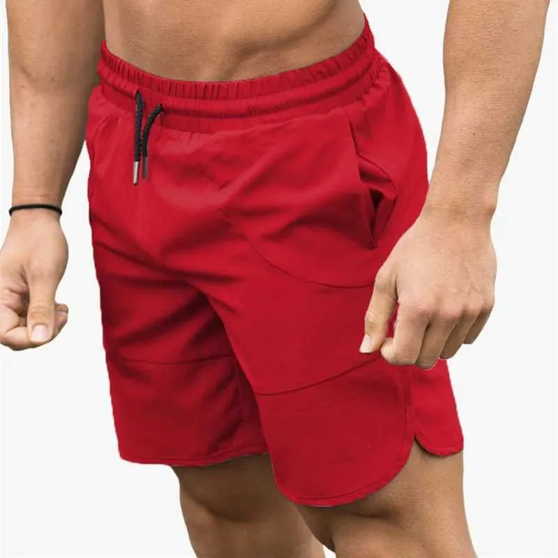 Herren Shorts 2022 Herren laufen Shorts Hot Shorts Jogger Gym Fitness Shorts Schnelle trockene Stretchstoffe atmungsaktives Training Sommerhosen J240429