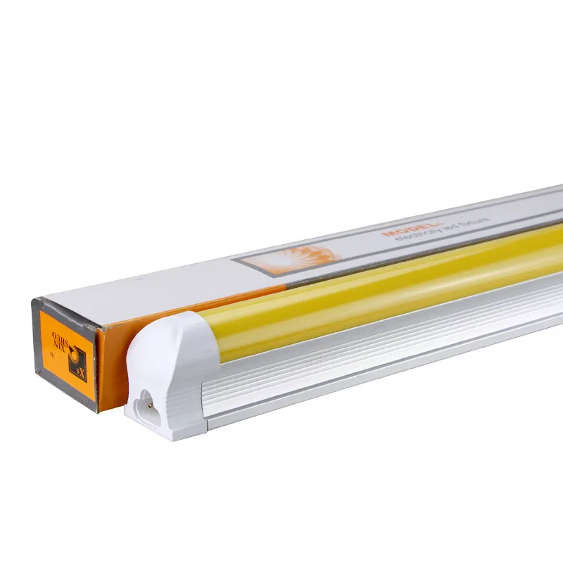 Anti UV T8 LED Tubes Yellow Safe Lights 120cm 4ft 18W AC85-265V 4 foot feet Integrated Blubs 1200mm 2700K Lamps NO Ultraviolet Protection Exposure Lighting from China