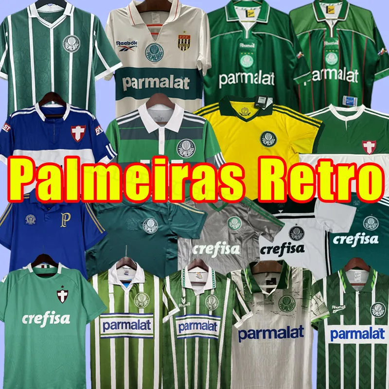 Palmeiras R. Carlos ретро футбольные майки мужские