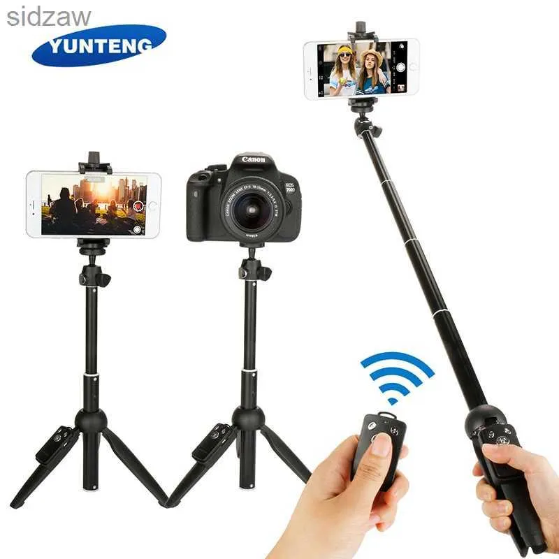 Selfie monopods mini vouw 3-in-1 selfie stick statief statief met één poot Bluetooth afstandsbediening geschikt voor iPhone 7 8 x samsung hier 5 4 yi cam wx