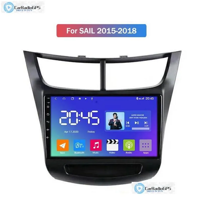 CAR DVD DVD Player Car für Chevrolet Segel - GPS Radio Android O Video USB Mtimedia Navigation 10 Zoll mit WLI 3G Aux Bluetooth Mirro Dhnuj