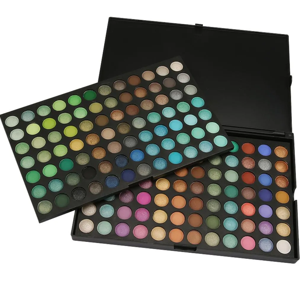 Doubledeck 168 Color Sala de ojos Pallete Longlasting Maquillaje Sombra de ojos impermeable Matte Matte Cosmetics Set Eyeshadow5889994