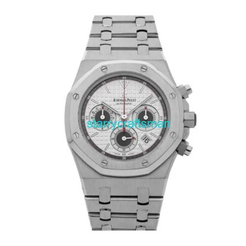 الساعات الفاخرة APS Factory Audemar Pigue Royal Oak Chrono Auto Steel Mens Watch 26300st.oo.1110st.06 St9x