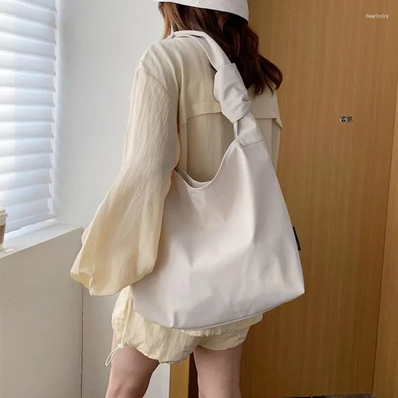 Вечерние сумки большие сумки для плеча в японском корейском стиле кросс-тел in in in nylon shopping сумочка