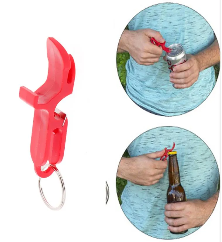 30pccan Opener Outdoor Multitool tragbare Bierflaschenöffner Keychain Sgun Tool Pocket Aluminium Beer Bar Tool 6737743
