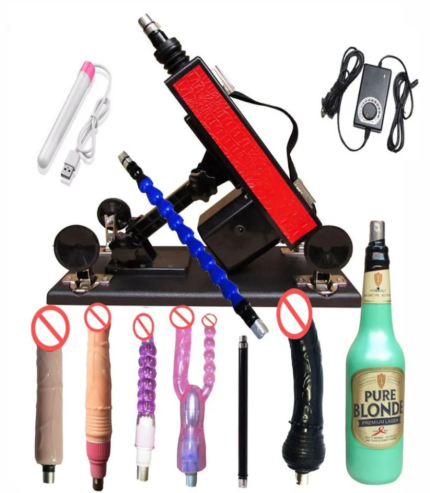 Masturbation Partner Sex Machine Gun Set with Big Dildo and Masturbator Cup Sex FurnitureMachine Accessories Sex Toys6808022