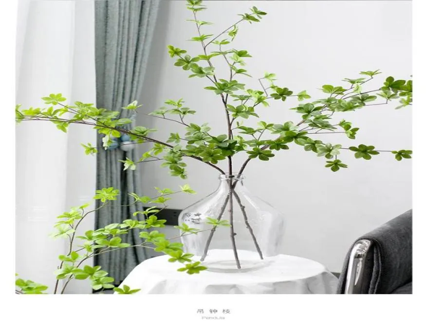 110 cm nep Green Leaf Branch Japan Enkianthus perulatus Home Decoration new4054517
