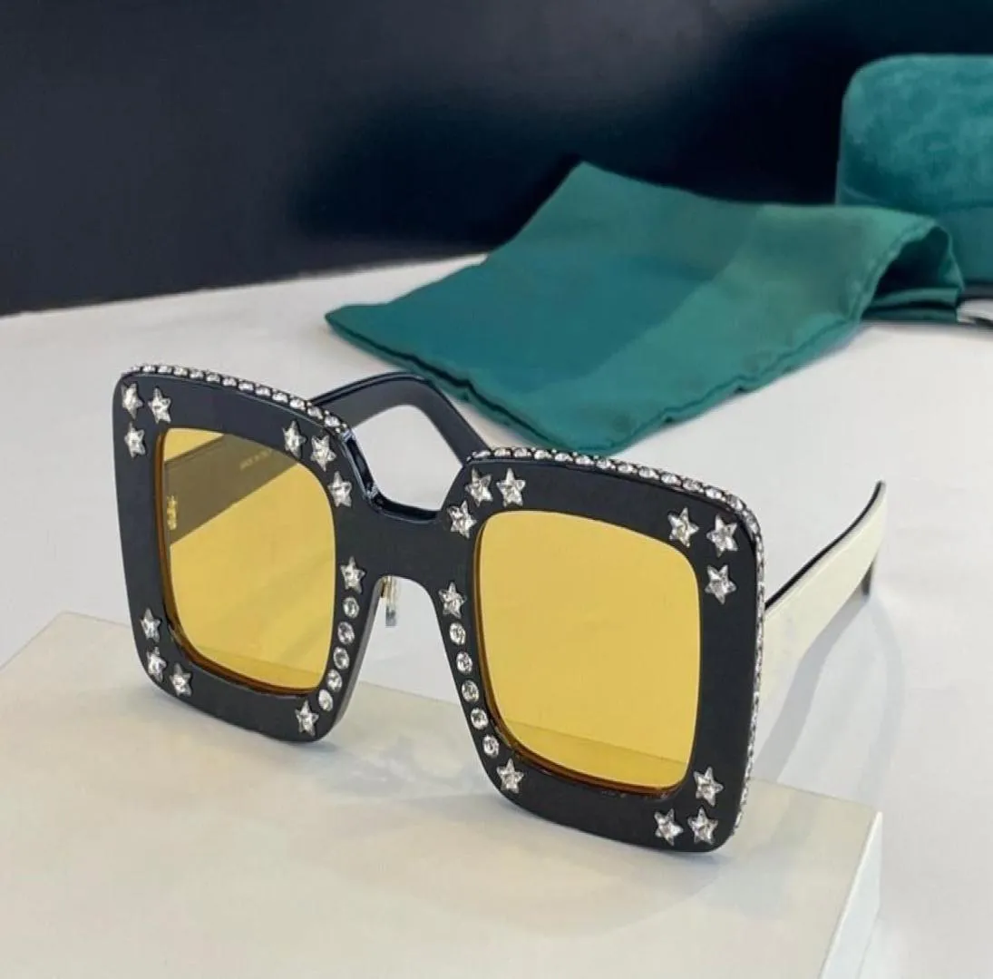 Stylish UV400 Rhinestone Sunglasses For Men And Women With Protective ...
