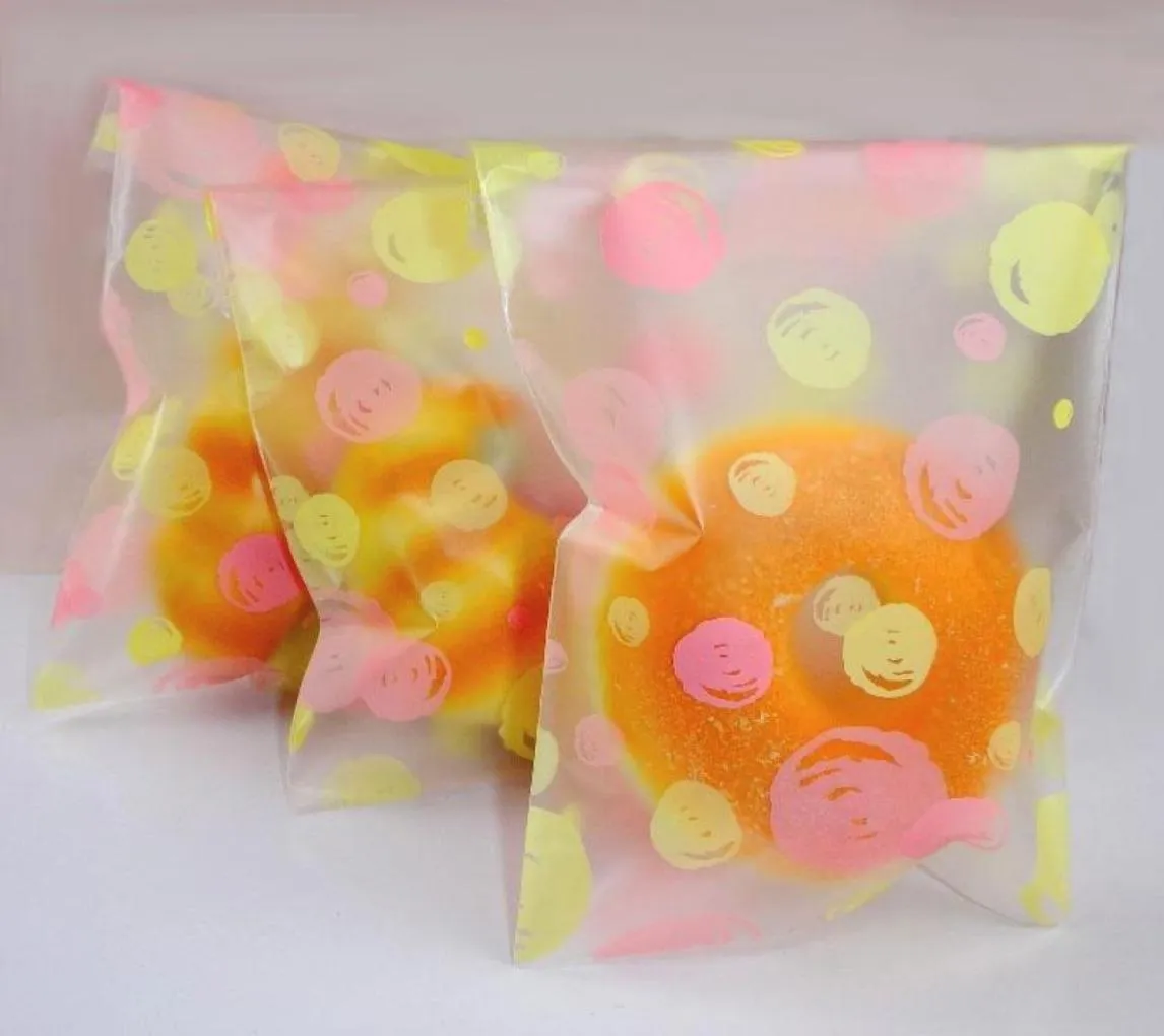 Couleur Bubble Mini Sac de dessert Disposable Sac à biscuits à pâtisserie Portable Cadeau de pâtisserie 100pcslot CK1624475552