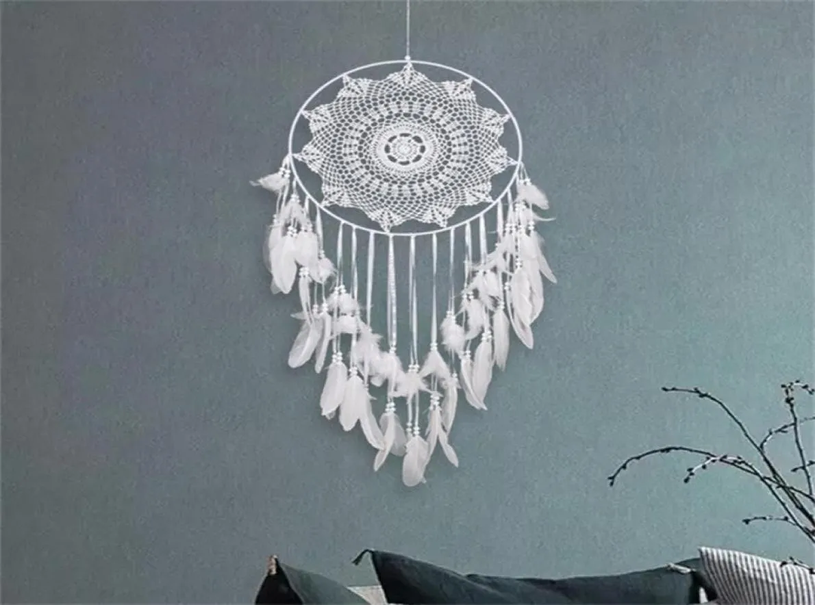 Duże Łapacz Dream Big Kids Room Decoration Girl Nordic Decoration Home Nordic Style Dekoracja Dekoracja wiatrowa DreamCatcher 2206686633