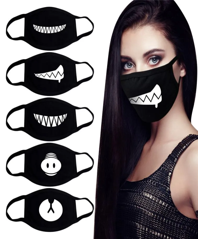 Baumwollstaubdichte Mundgesichtsmaske Anime Cartoon Lucky Bear Frauen Männer Muffel Gesichtsmasken New5903729