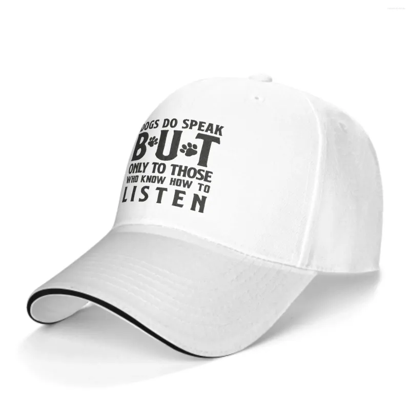 ベレー帽の刺繍デザイン野球帽を綿高品質の帽子男性女性帽子トラック運転手の父親の帽子犬