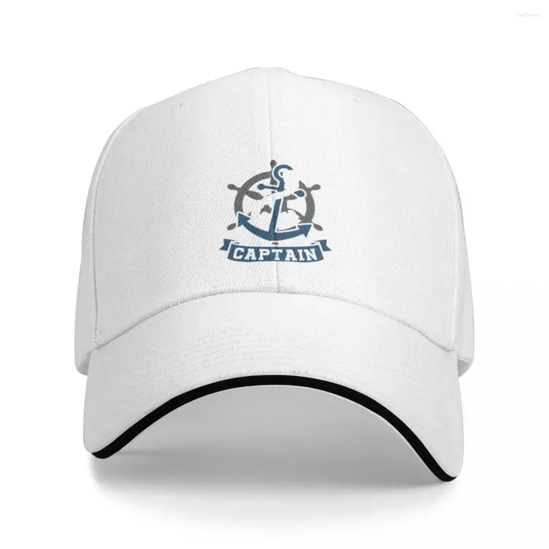 Ball Caps Small Boat Sailor Dinghy Captain Cap Baseball Thermal Visor Hat Man Women's