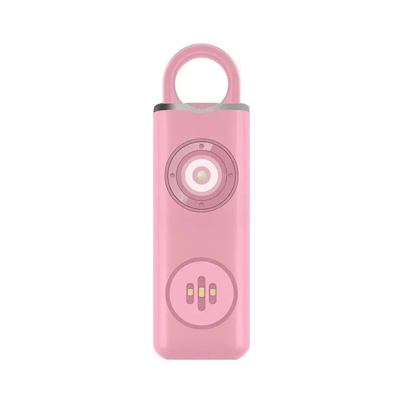 Personal Safety Alarm Keychain with LED Lights Practical Siren 130dB Emergency-Safety Siren for Women Men