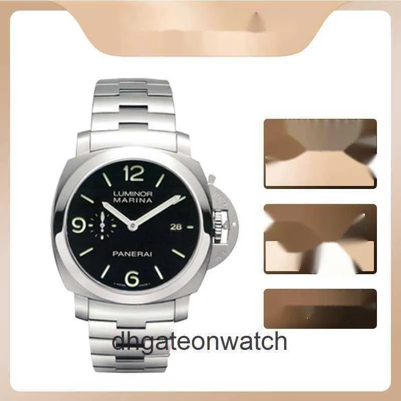 Montres de créateurs haut de gamme pour la série de montres simples de Penera PAM00328 Watch pour hommes 44 mm Original 1: 1 avec logo et boîte réel