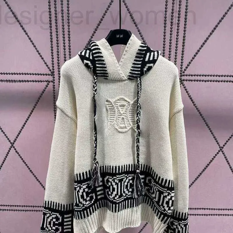Maglioni Designer Cardigan lavorato a maglia invernale da donna maglioni oversize maglione firmato miu felpa con cappuccio ricamata felpa pullover da donna cappotto di lana casual IBLV