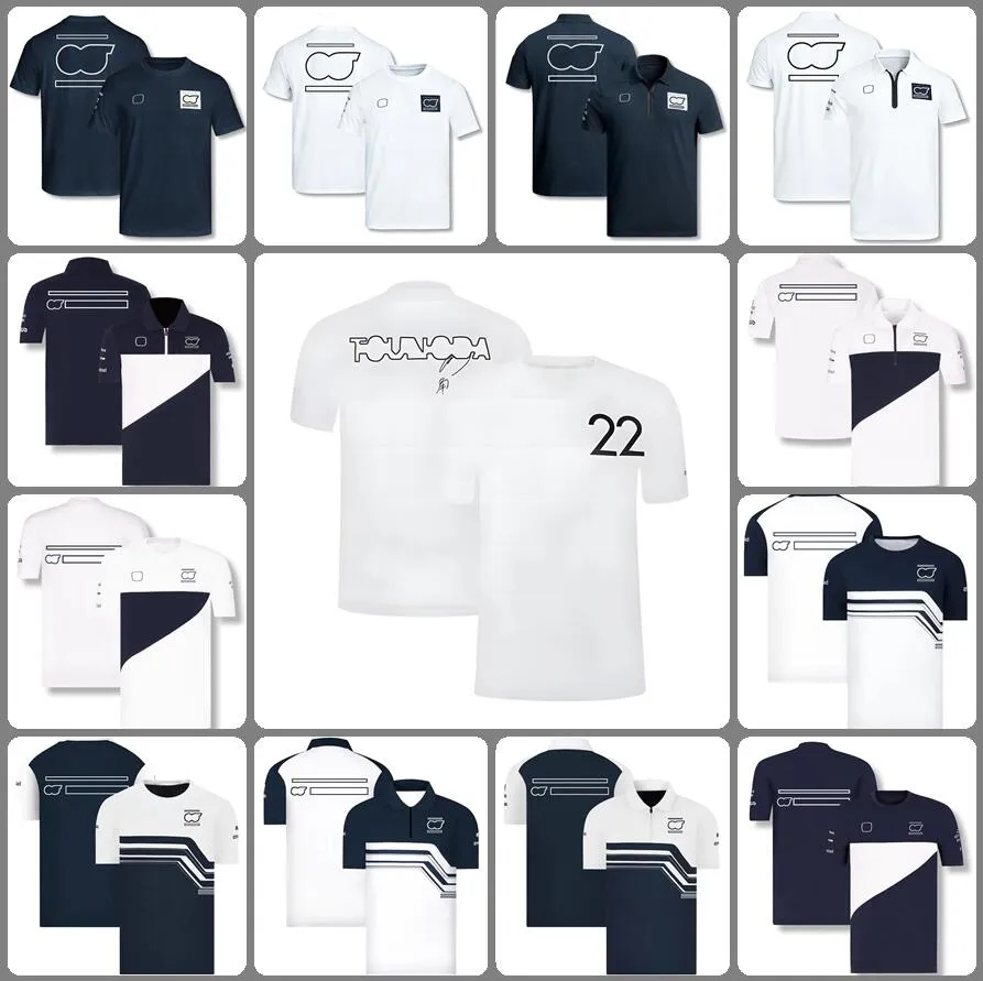 Kurzarm-T-Shirt, Formel-1-Team, F1-Rennanzug, Automobil-Overalls, individuelle Kartfahren