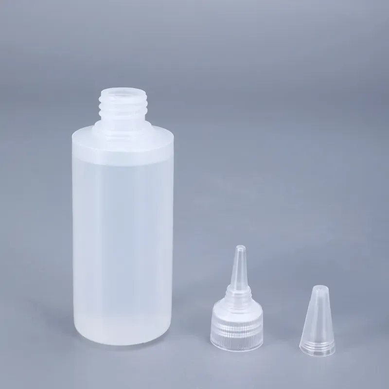 Storage Bottles & Jars UMETASS 30ML,60ML,100ML Empty PE Plastic Glue With Screw-On Lids Squeeze Liquid Ink Oil Dropper 