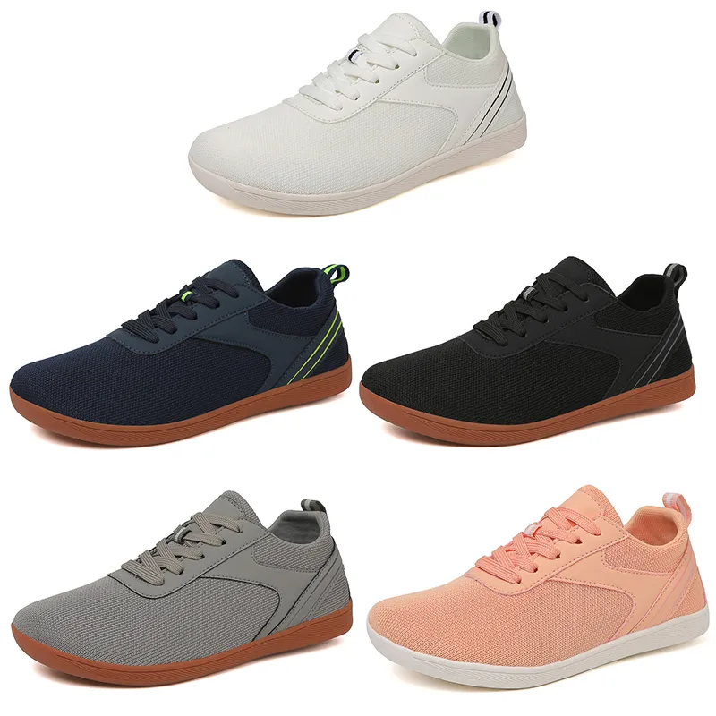 No Shoes Men Brand 2024 Casual Women White Pink Black Blue Yellow Mens Soft Sports Breathable Sneakers 450 49 s