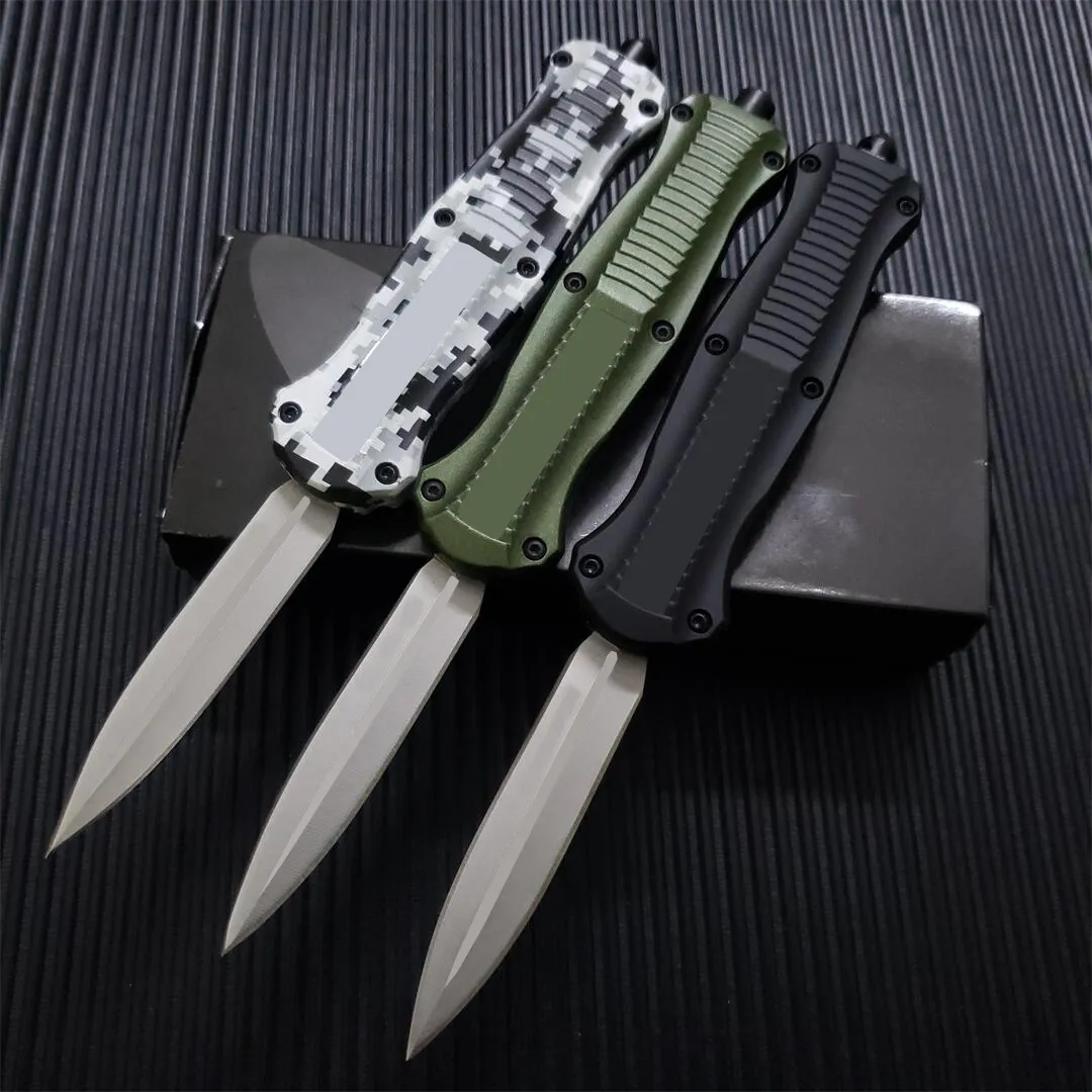 Mini Infidel 3300 Auto Knife D2 Klinge Taschenmesser taktische Ausrüstung Survival HK Messer Weihnachtsgeschenk für Männer 3300 3310 BM42 C07 mit Nylonscheide