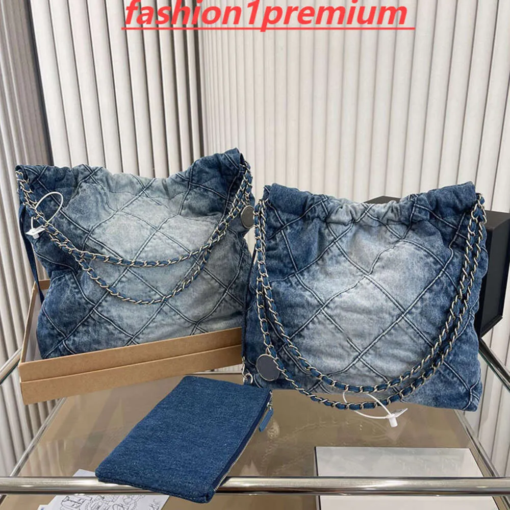 designer tas Denim boodschappentas Tote rugzak Reizen Designer Dames Sling Body Duurste handtas met zilveren ketting Gabrielle Gewatteerde luxe handtassen