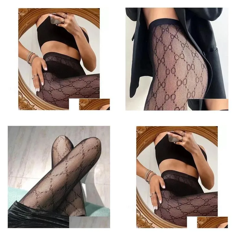 Other Home Textile Textile Designer Socks Women Y Letter Stockings Fashion Luxury Summer Breathable Leg Tights Lace Stocking Dancing D Dhqhk