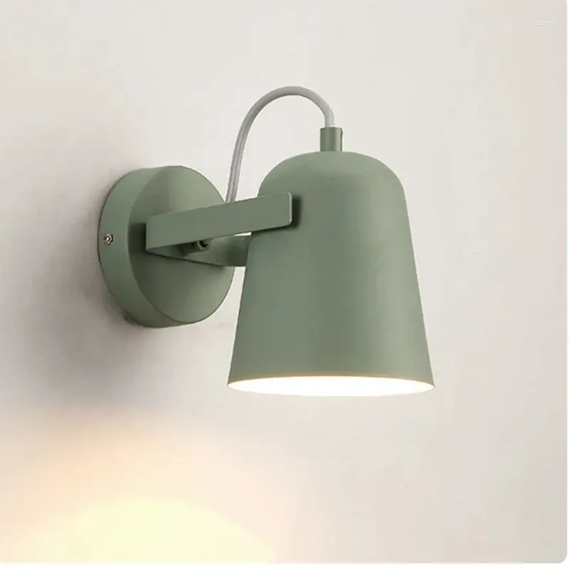 Wandlamp Macaron Kleurrijk Noords LED Decor Nachtkastje Binnen Gangpad Trap Achtergrond Verstelbaar Licht Sconces Home