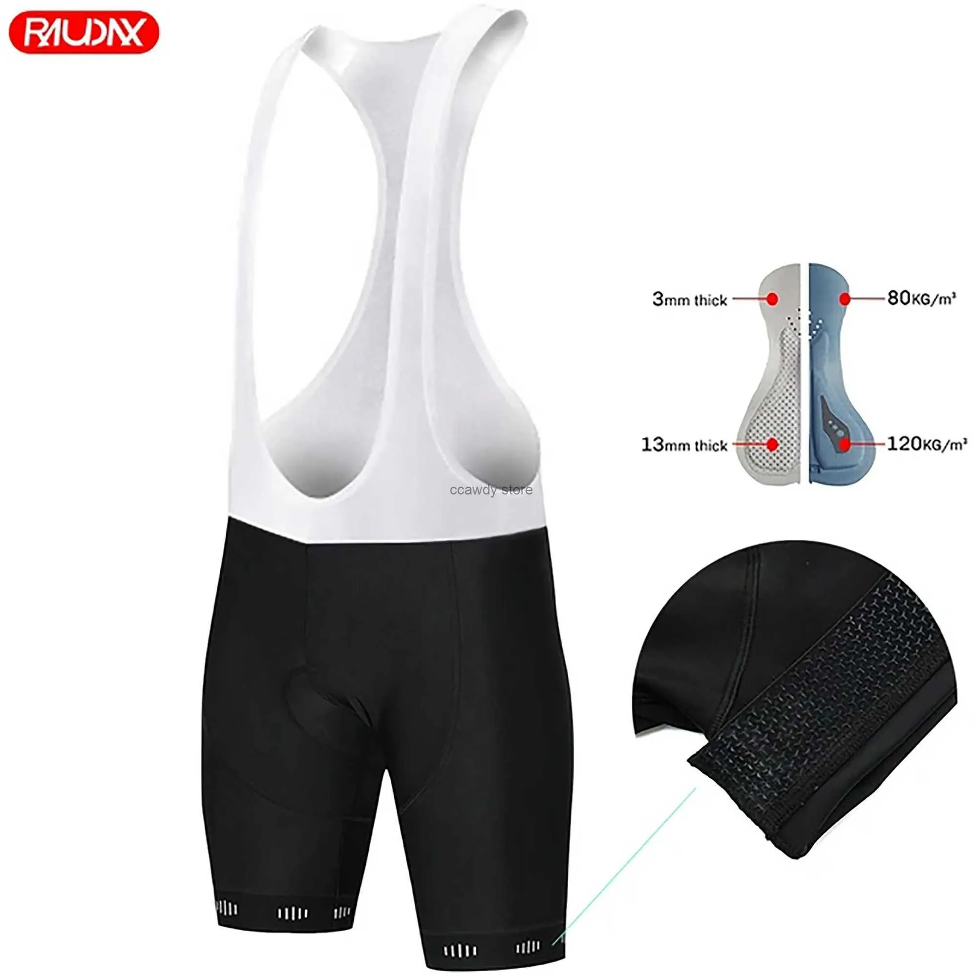 Men's ShortsTop Quality Cycling Bib Shorts Rctive BikeSports Team Black Women Bicyc RidingH2421