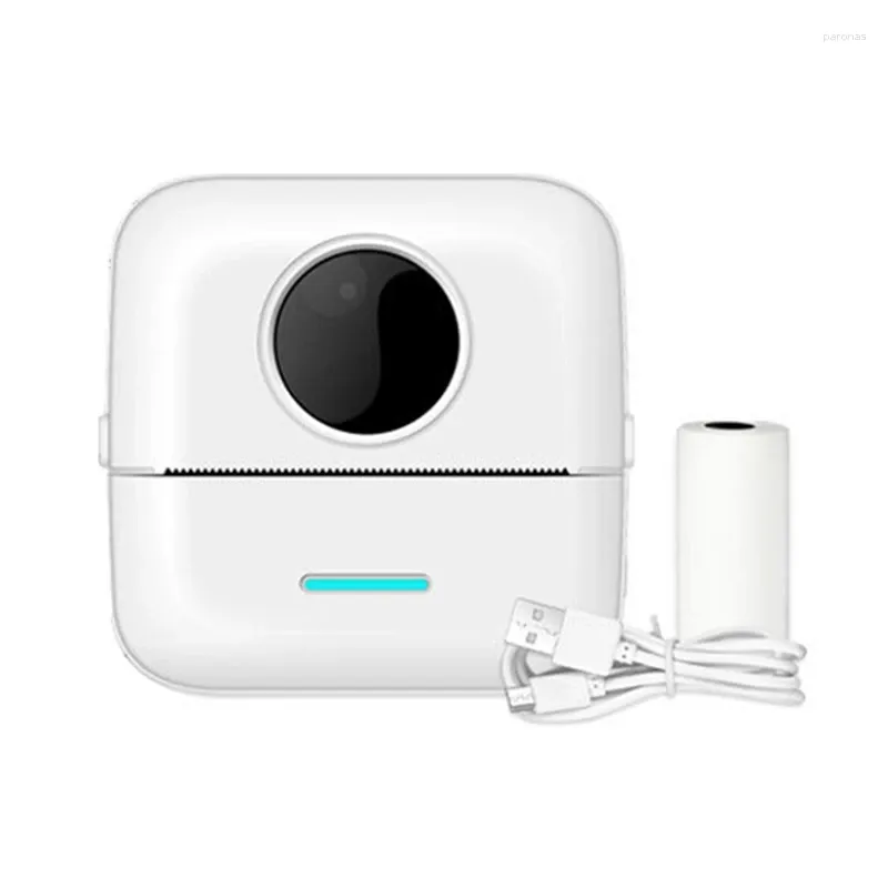 Mini fabricante de impressora de adesivos térmico bluetooth sem fio portátil telefone pequeno bolso instantâneo durável